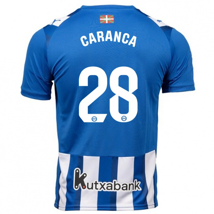 Danxen Men Sara Caranca #28 Blue White Home Jersey 2025/26 T-Shirt