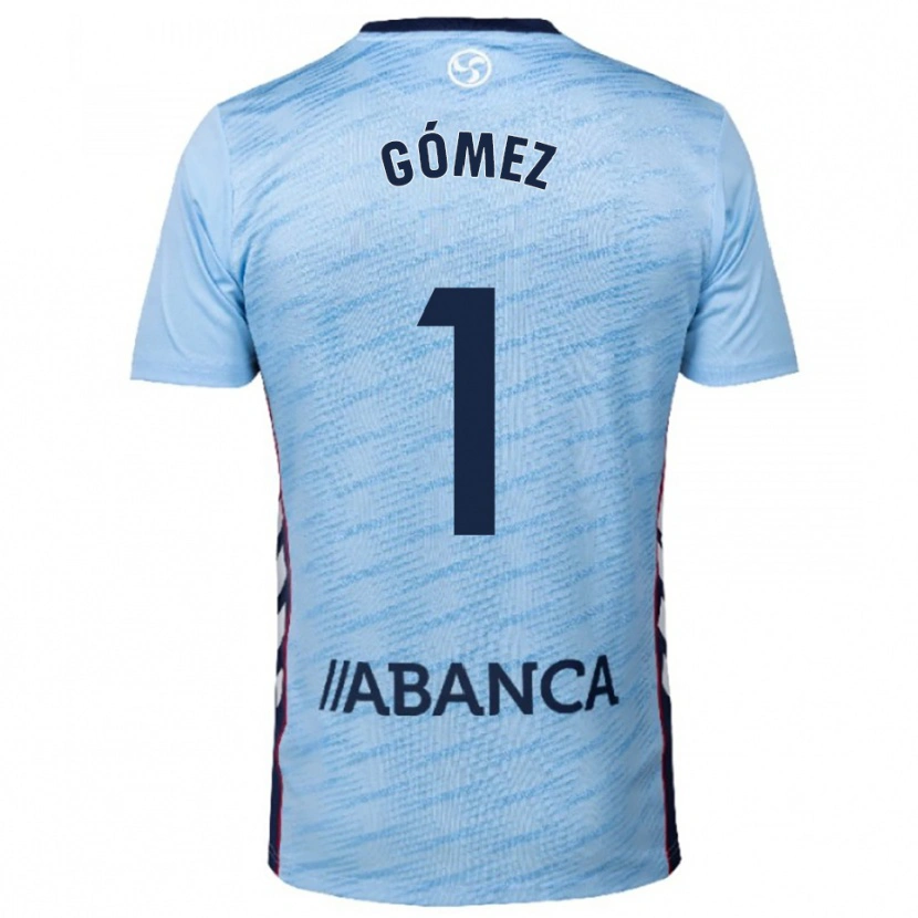 Danxen Men Nuria Gómez #1 Sky Blue Red Home Jersey 2025/26 T-Shirt
