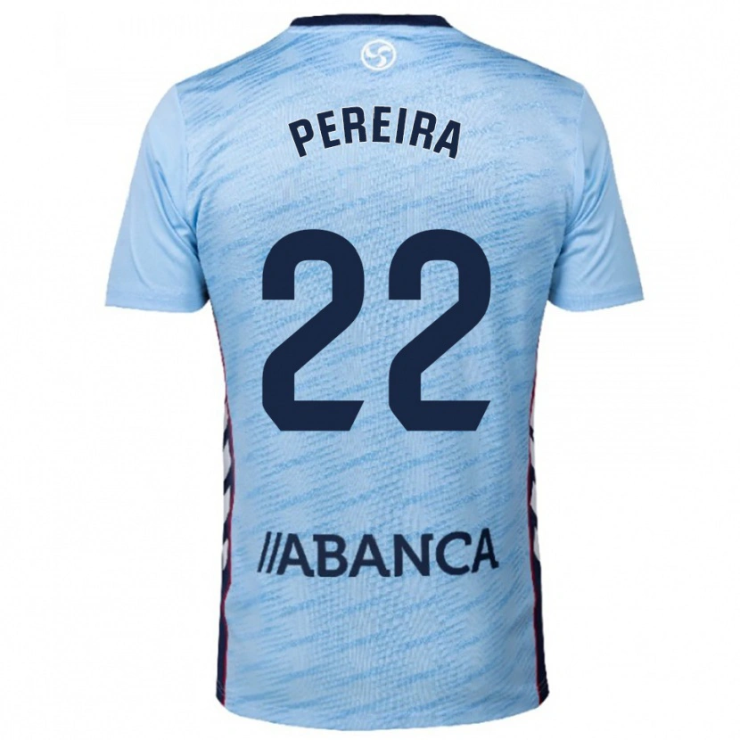 Danxen Men Noe Pereira #22 Sky Blue Red Home Jersey 2025/26 T-Shirt