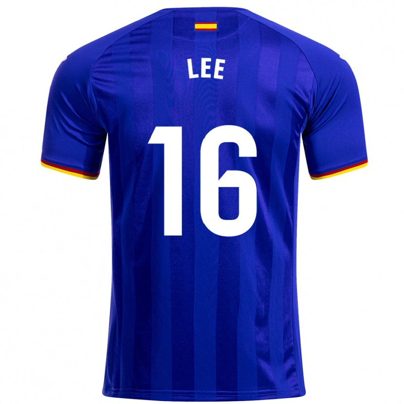 Danxen Men Sang-Min Lee #16 Blue Red Yellow Home Jersey 2025/26 T-Shirt