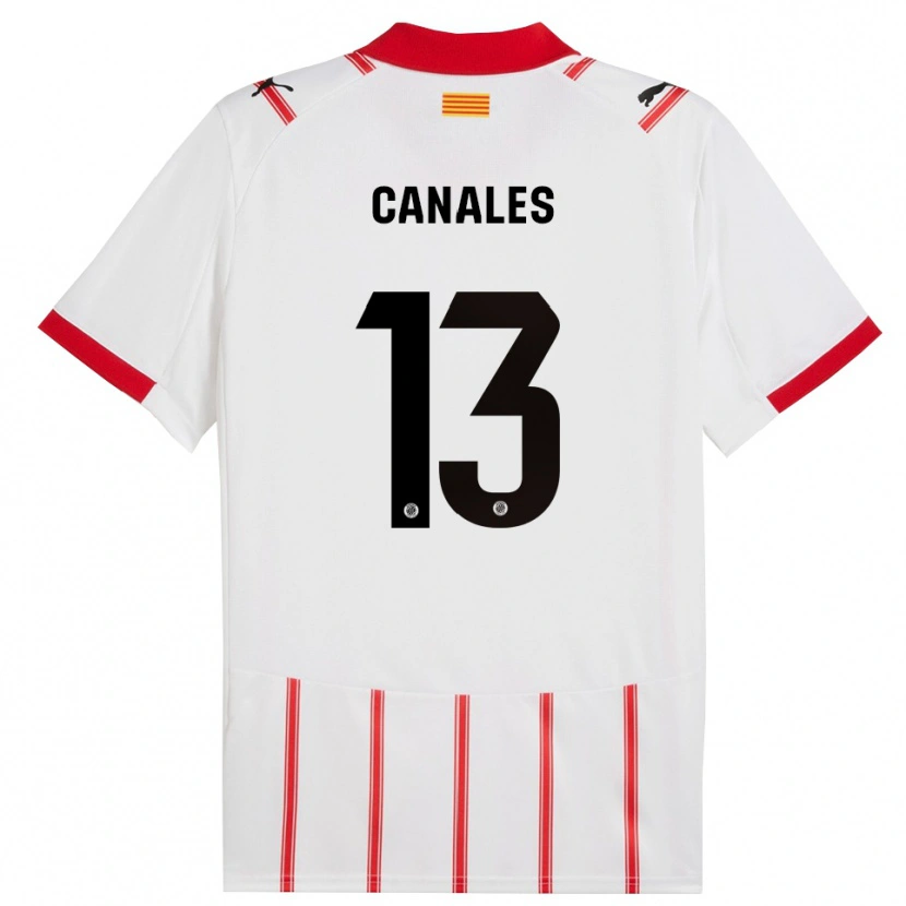 Danxen Men Juanvi Canales #13 White Red Home Jersey 2025/26 T-Shirt