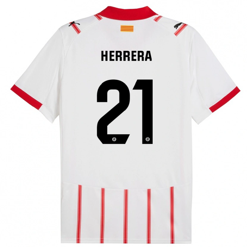 Danxen Men Yangel Herrera #21 White Red Home Jersey 2025/26 T-Shirt