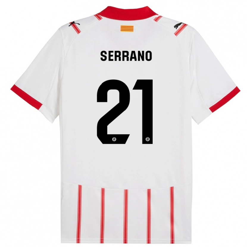Danxen Men Ot Serrano #21 White Red Home Jersey 2025/26 T-Shirt