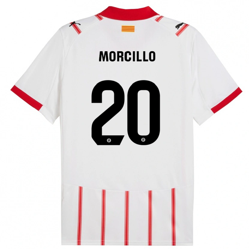 Danxen Men Luis Morcillo #20 White Red Home Jersey 2025/26 T-Shirt