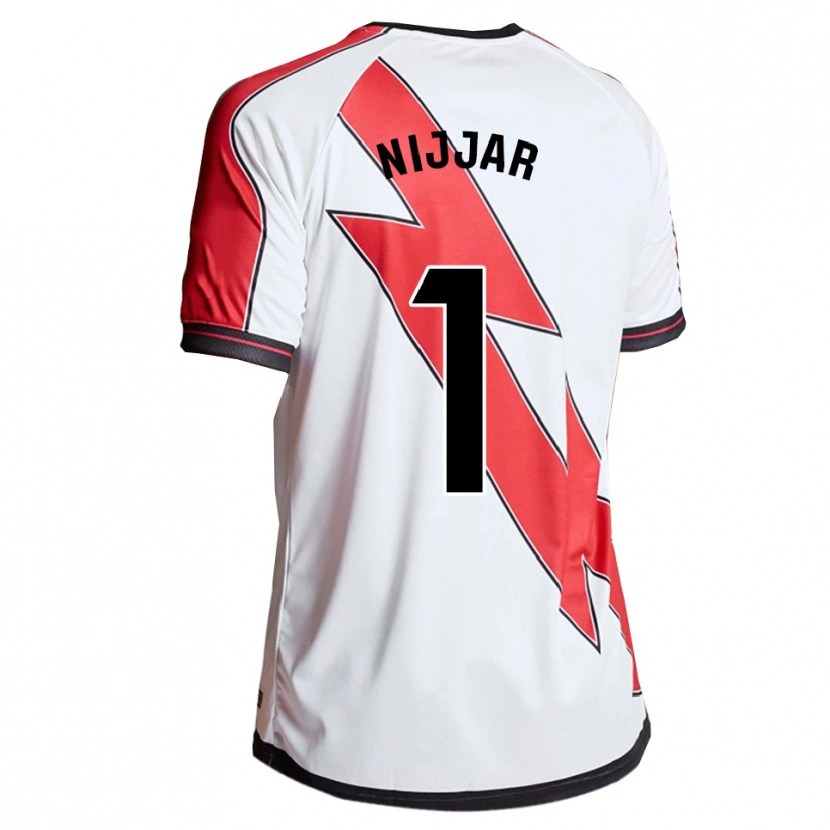 Danxen Men Tejpal Nijjar #1 White Red Home Jersey 2025/26 T-Shirt