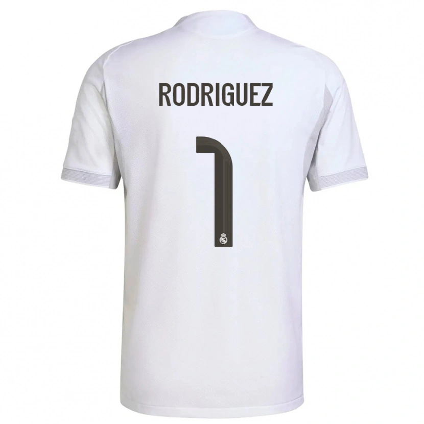 Danxen Men Misa Rodriguez #1 White Yellow Home Jersey 2025/26 T-Shirt