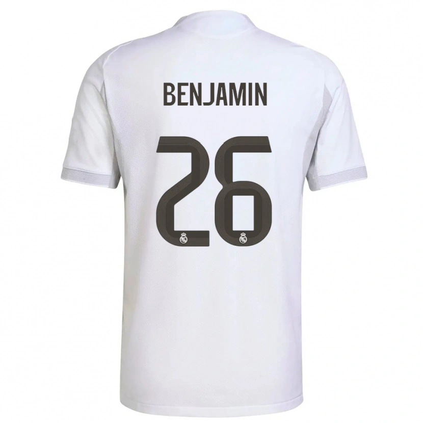Danxen Men Emanuel #26 White Yellow Home Jersey 2025/26 T-Shirt