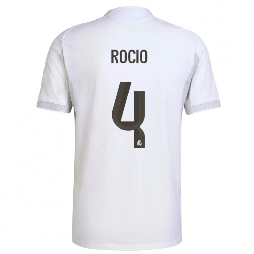 Danxen Men Rocio Galvez #4 White Yellow Home Jersey 2025/26 T-Shirt