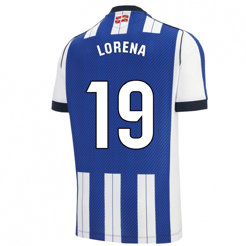 Danxen Men Lorena Navarro Domínguez #19 Blue White Home Jersey 2025/26 T-Shirt