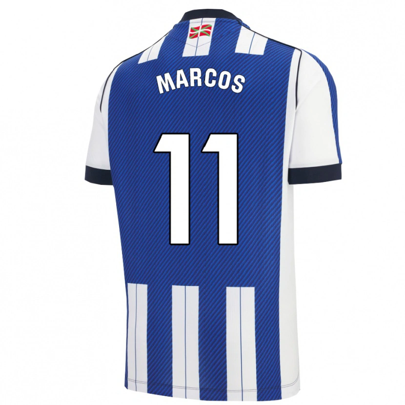 Danxen Men Cecilia Marcos Nabal #11 Blue White Home Jersey 2025/26 T-Shirt