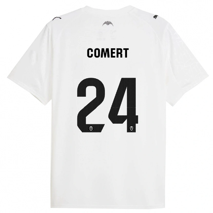 Danxen Men Eray Comert #24 White Black Home Jersey 2025/26 T-Shirt