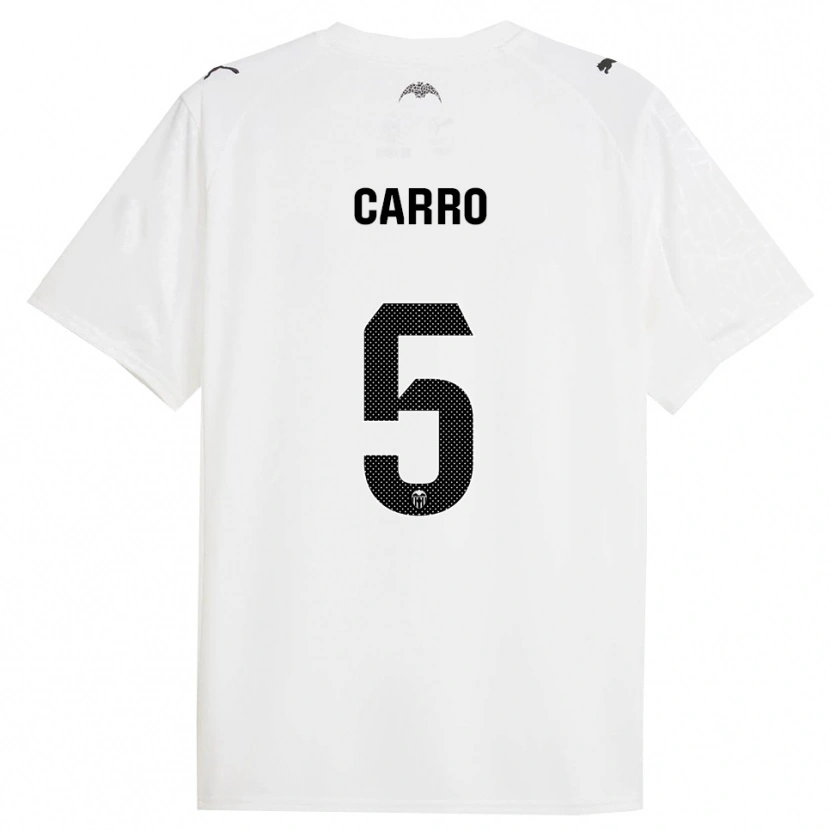 Danxen Men Marta Carro #5 White Black Home Jersey 2025/26 T-Shirt