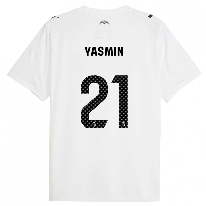 Danxen Men Yasmin Katie Mrabet Slack #21 White Black Home Jersey 2025/26 T-Shirt