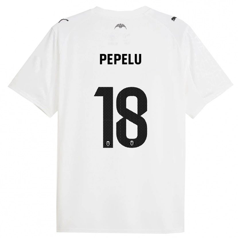 Danxen Men Pepelu #18 White Black Home Jersey 2025/26 T-Shirt
