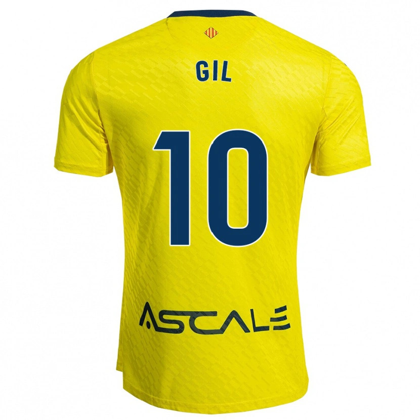 Danxen Men Markel Gil #10 Yellow Navy Home Jersey 2025/26 T-Shirt