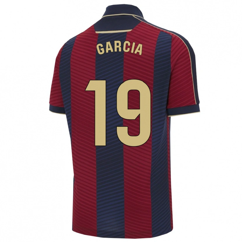 Danxen Men Dani García #19 Red Navy Home Jersey 2025/26 T-Shirt