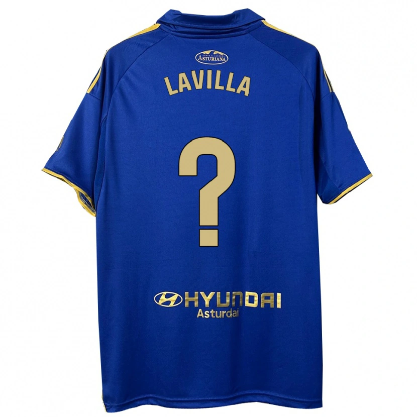 Danxen Men Martín Lavilla #0 Blue Gold Home Jersey 2025/26 T-Shirt