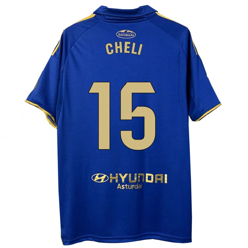 Danxen Men Cheli #15 Blue Gold Home Jersey 2025/26 T-Shirt