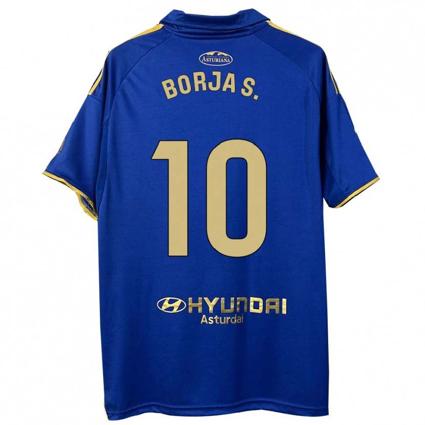 Danxen Men Borja Sánchez #10 Blue Gold Home Jersey 2025/26 T-Shirt
