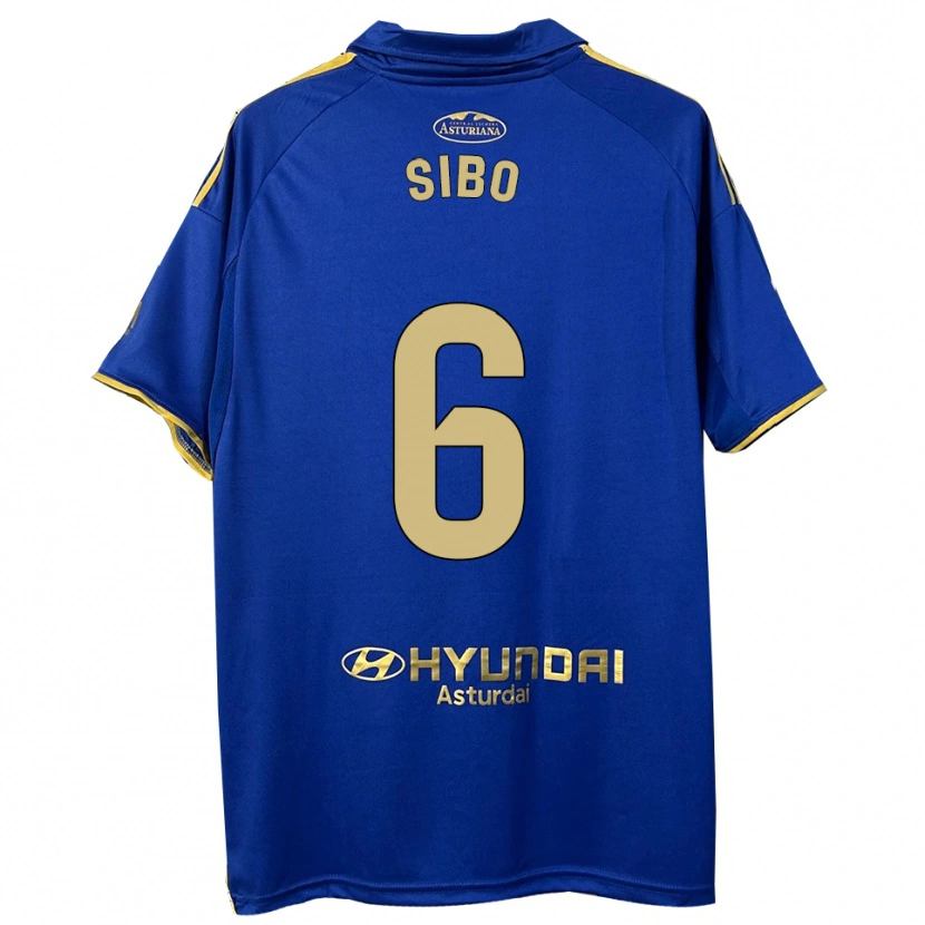 Danxen Men Kwasi Sibo #6 Blue Gold Home Jersey 2025/26 T-Shirt