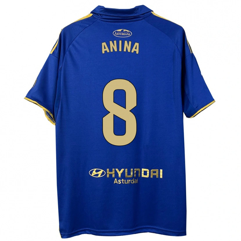 Danxen Men Ana Menéndez García #8 Blue Gold Home Jersey 2025/26 T-Shirt