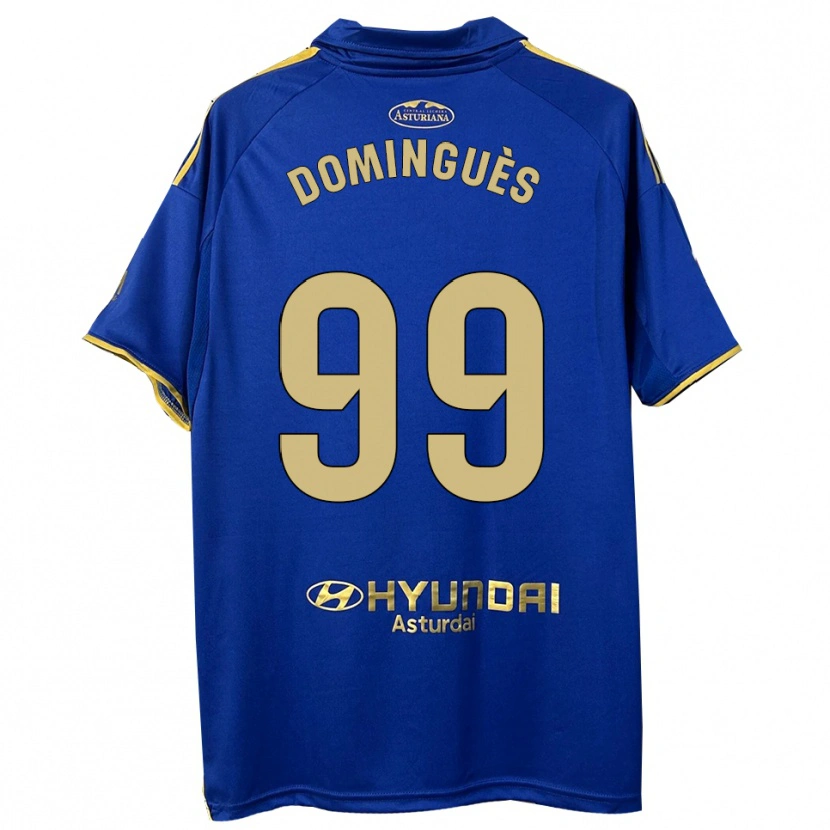 Danxen Men Brandon Dominguès #99 Blue Gold Home Jersey 2025/26 T-Shirt