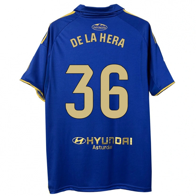 Danxen Men Óscar De La Hera #36 Blue Gold Home Jersey 2025/26 T-Shirt