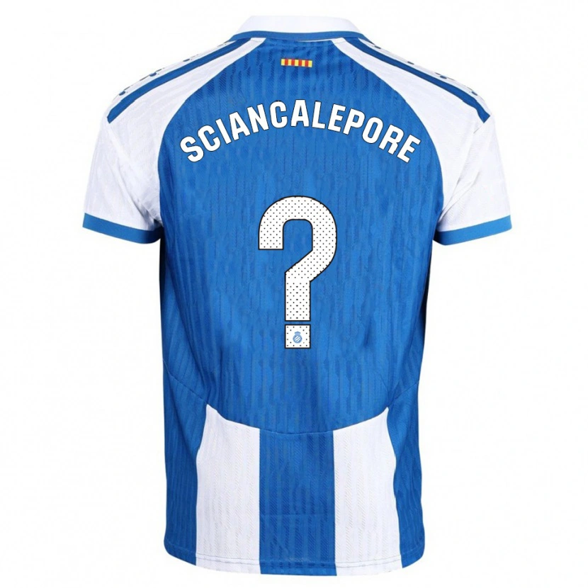Danxen Men Mateo Sciancalepore #0 Blue White Home Jersey 2025/26 T-Shirt