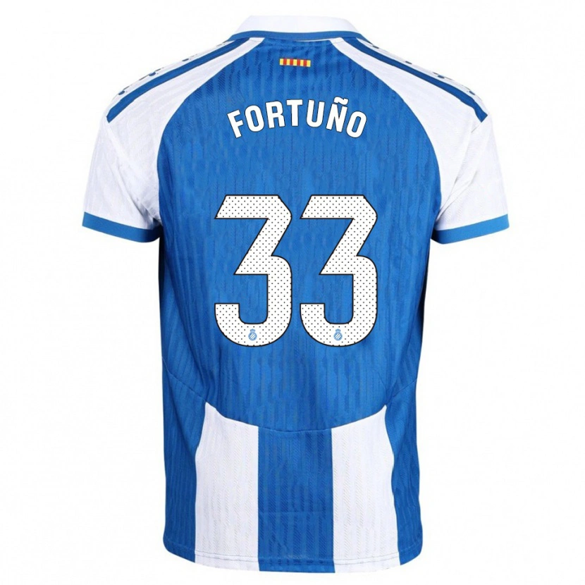 Danxen Men Ángel Fortuño #33 Blue White Home Jersey 2025/26 T-Shirt
