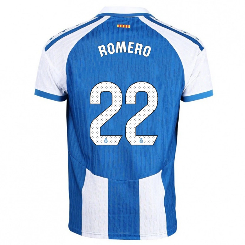Danxen Men Carlos Romero #22 Blue White Home Jersey 2025/26 T-Shirt