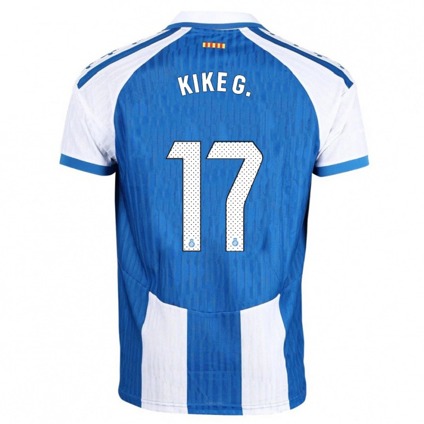 Danxen Men Kike García #17 Blue White Home Jersey 2025/26 T-Shirt