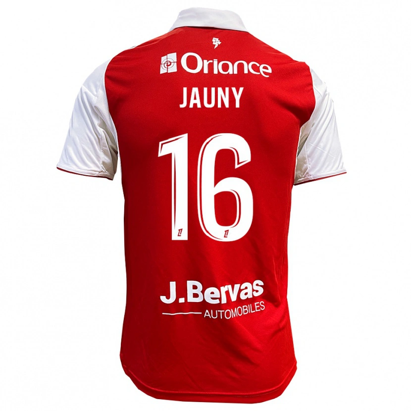 Danxen Men Noah Jauny #16 Red White Home Jersey 2025/26 T-Shirt