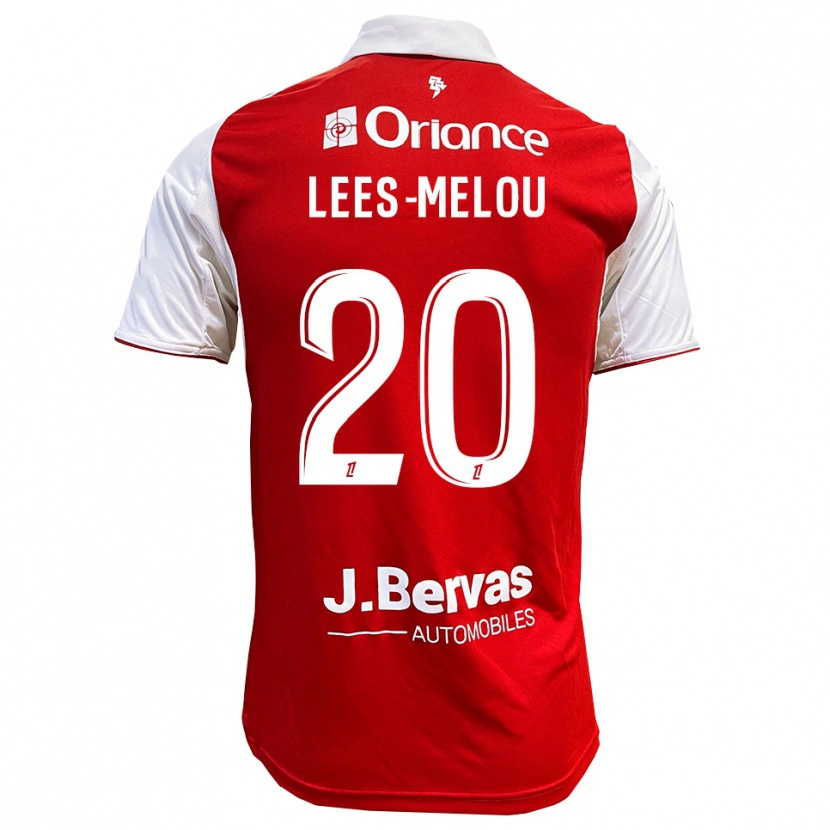 Danxen Men Pierre Lees-Melou #20 Red White Home Jersey 2025/26 T-Shirt