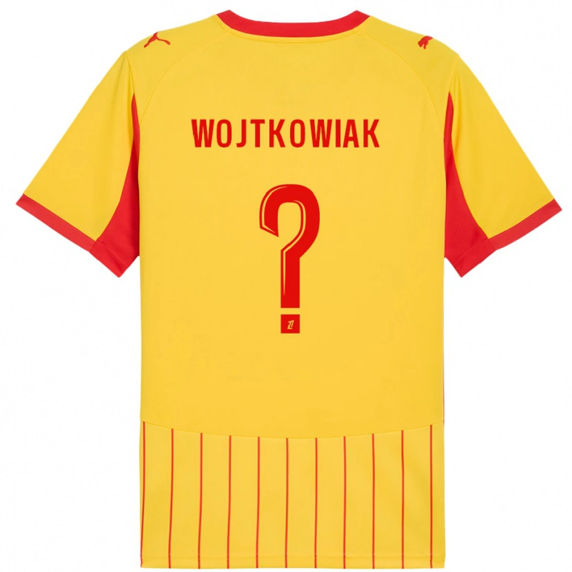 Danxen Men Valentin Wojtkowiak #0 Yellow Red Home Jersey 2025/26 T-Shirt