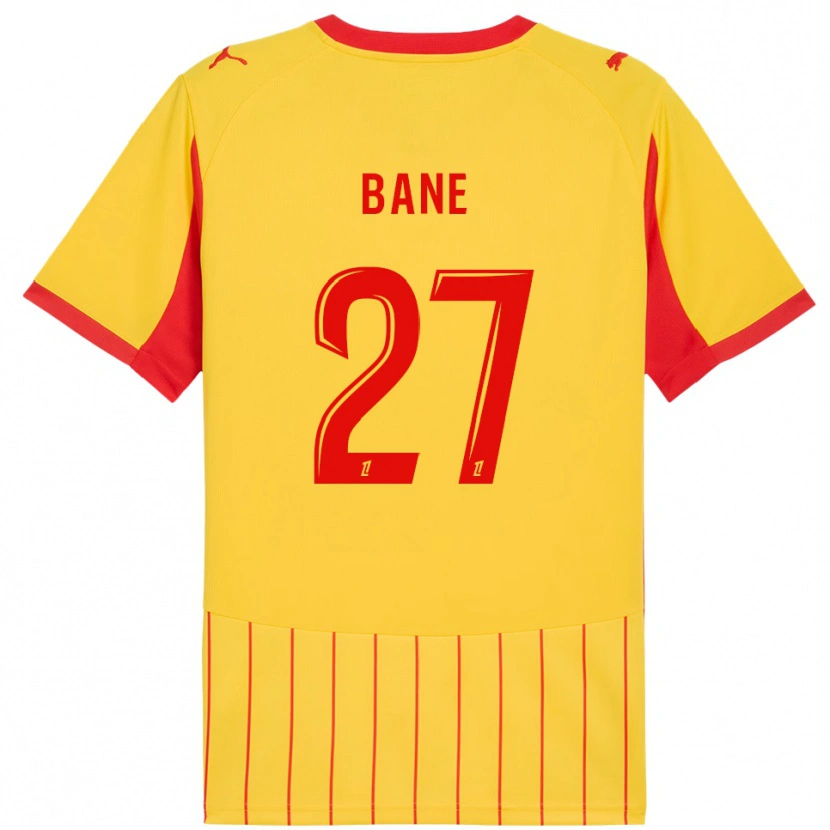 Danxen Men Sidi Bane #27 Yellow Red Home Jersey 2025/26 T-Shirt