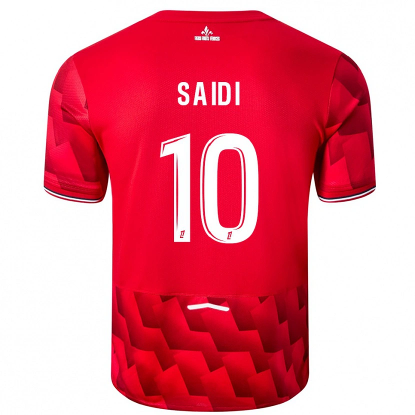 Danxen Men Rachel Saidi #10 Red White Home Jersey 2025/26 T-Shirt