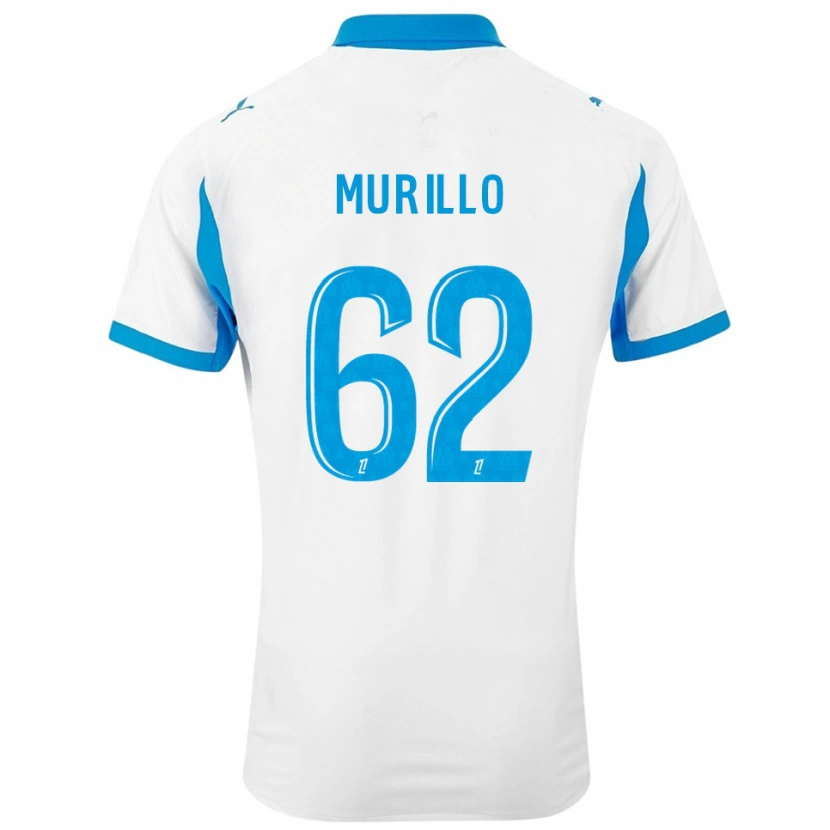 Danxen Men Amir Murillo #62 White Sky Blue Home Jersey 2025/26 T-Shirt