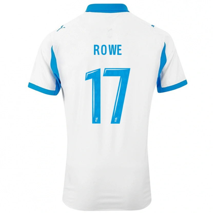 Danxen Men Jonathan Rowe #17 White Sky Blue Home Jersey 2025/26 T-Shirt