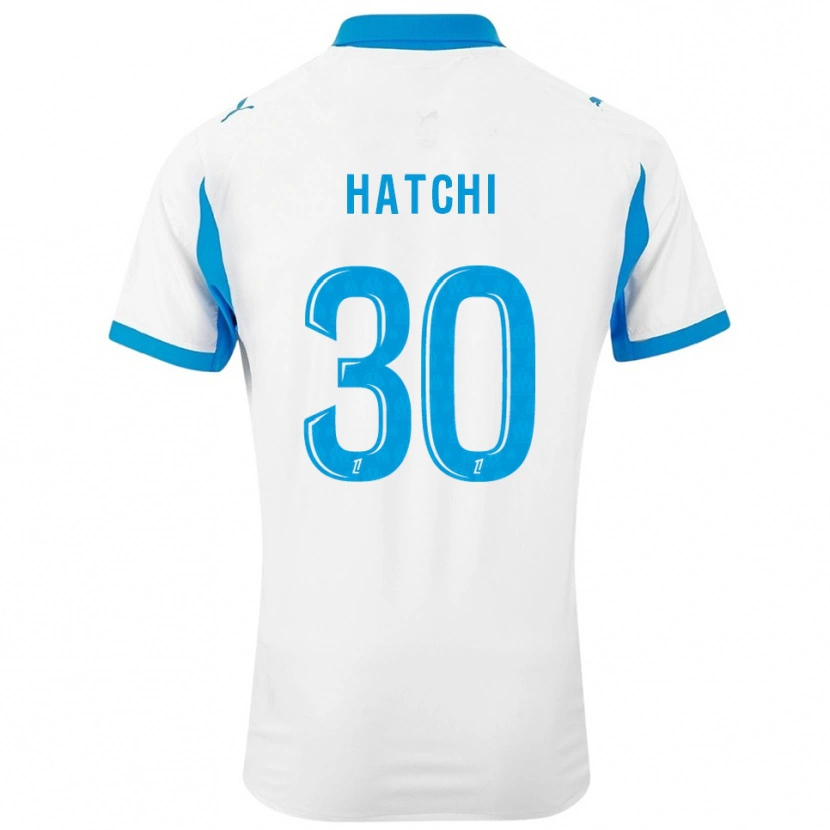 Danxen Men Anaïs Hatchi #30 White Sky Blue Home Jersey 2025/26 T-Shirt
