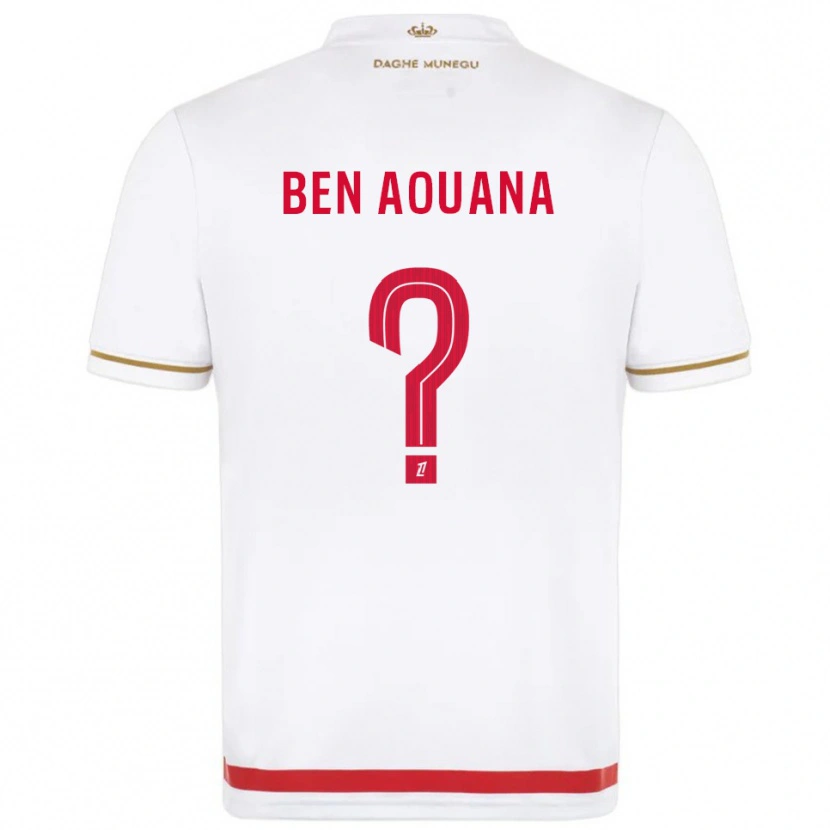 Danxen Men Adam Ben Aouana #0 Red  White Home Jersey 2025/26 T-Shirt