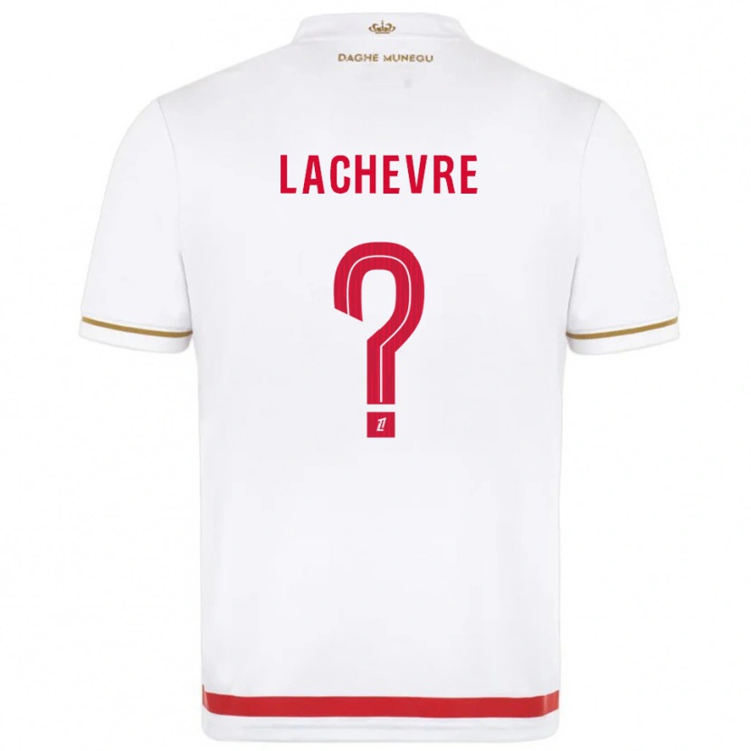 Danxen Men Téo Lachevre #0 Red  White Home Jersey 2025/26 T-Shirt