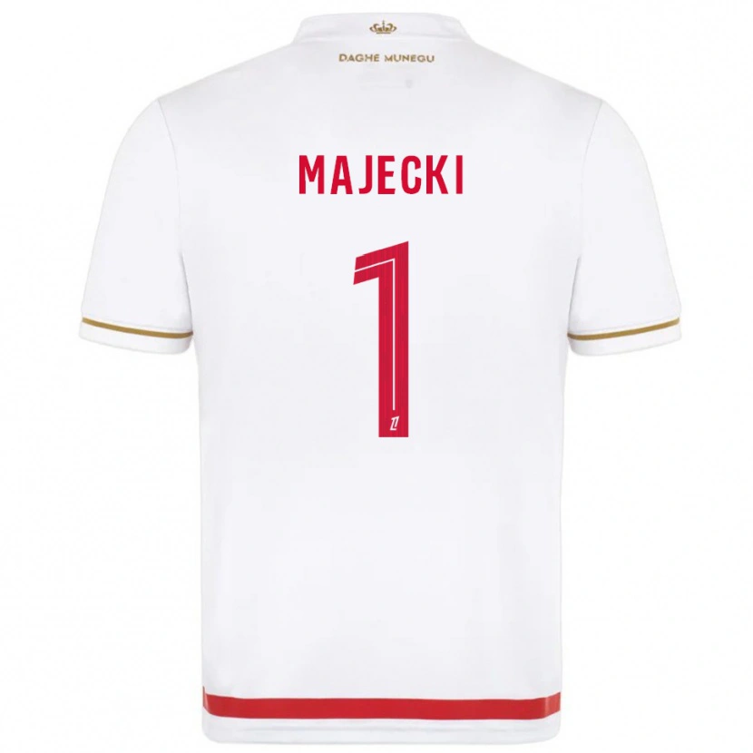 Danxen Men Radoslaw Majecki #1 Red  White Home Jersey 2025/26 T-Shirt