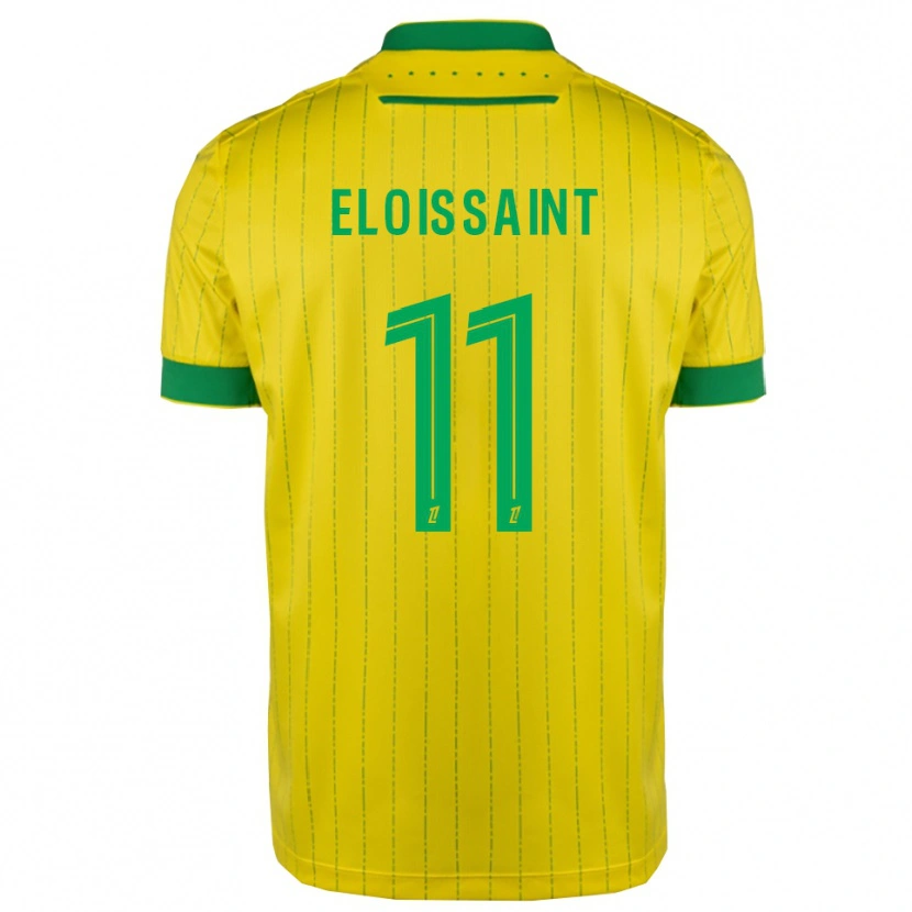 Danxen Men Roseline Eloissaint #11 Yellow Green Home Jersey 2025/26 T-Shirt