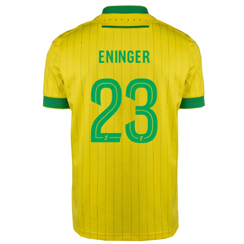 Danxen Men Thelma Eninger #23 Yellow Green Home Jersey 2025/26 T-Shirt