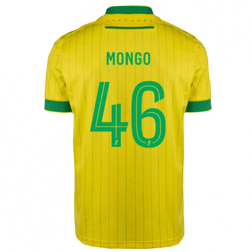 Danxen Men Enzo Mongo #46 Yellow Green Home Jersey 2025/26 T-Shirt