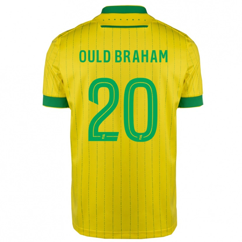 Danxen Men Amira Ould Braham #20 Yellow Green Home Jersey 2025/26 T-Shirt