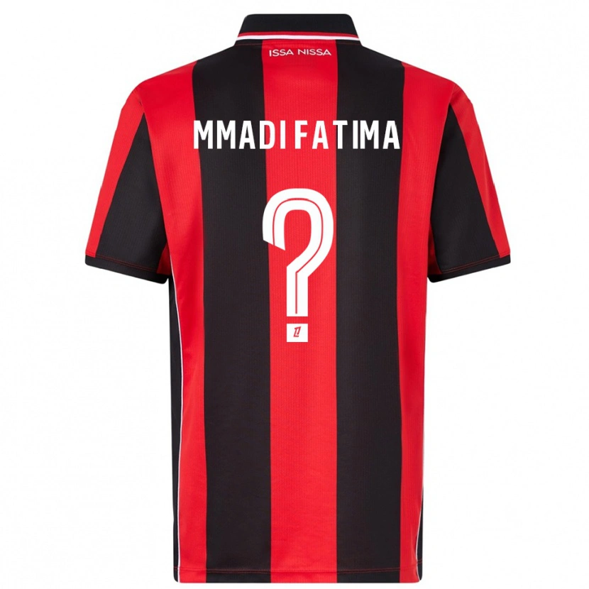 Danxen Men Ismael Mmadi Fatima #0 Red Black Home Jersey 2025/26 T-Shirt