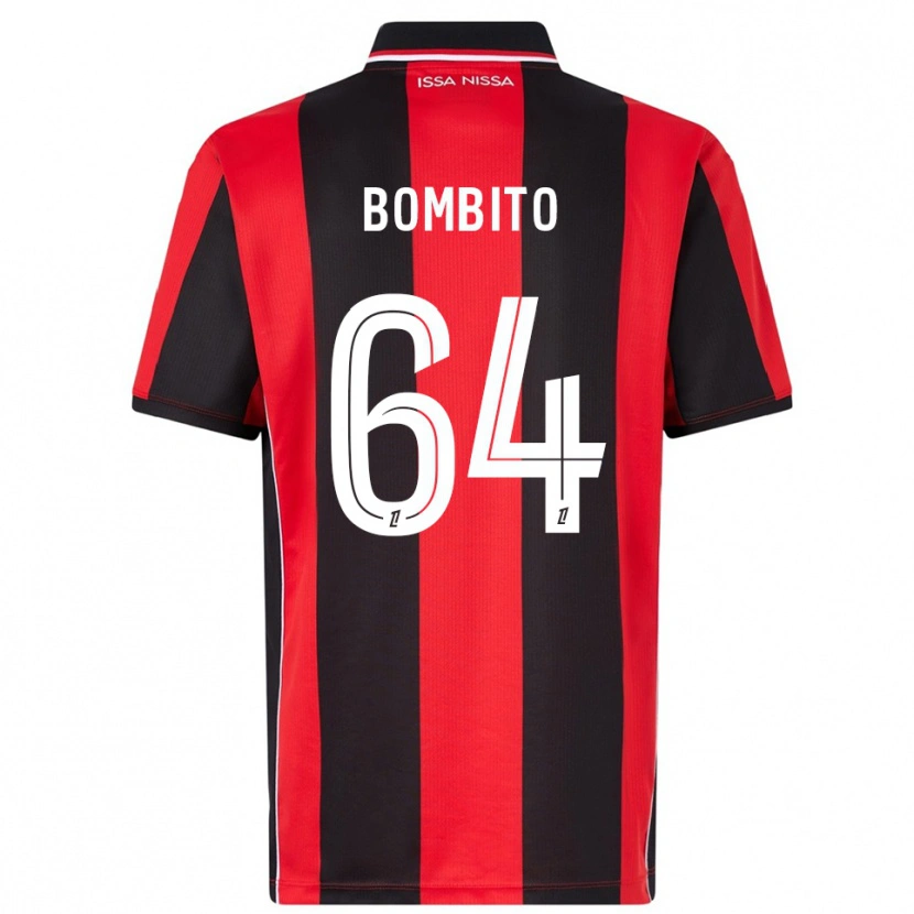 Danxen Men Moïse Bombito #64 Red Black Home Jersey 2025/26 T-Shirt