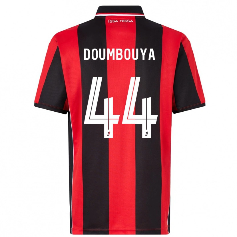 Danxen Men Amidou Doumbouya #44 Red Black Home Jersey 2025/26 T-Shirt