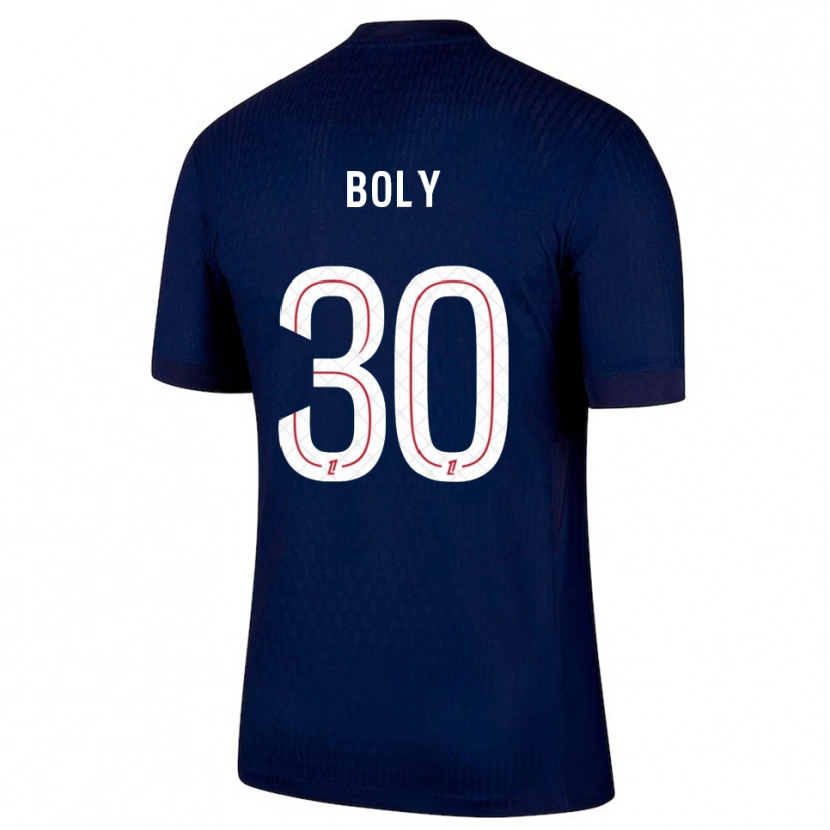 Danxen Men David Boly #30 Navy Red Home Jersey 2025/26 T-Shirt